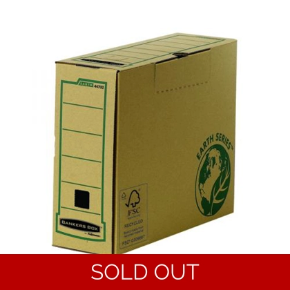 Fellowes 4470701 Bankers Basic Strength Storage Box, Large